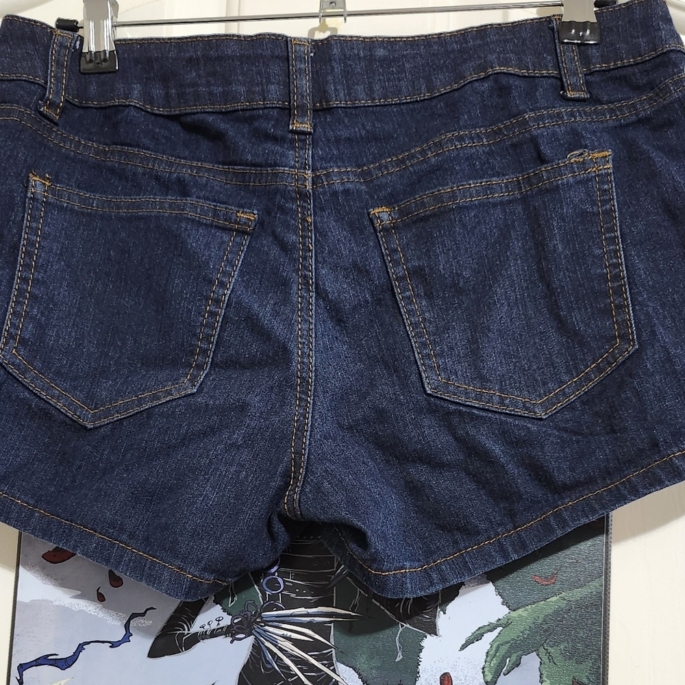 Denim Blue Women's Shorts - Picture 3 of 3